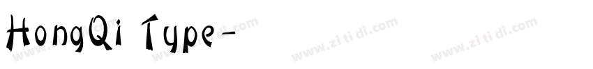 HongQi Type字体转换